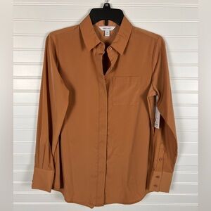 Nine West Women’s Clay Soft Button Down Shirt